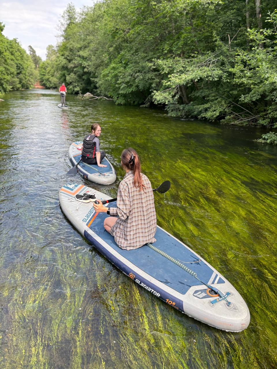 Сап-прогулка по реке Оредеж (4/14)