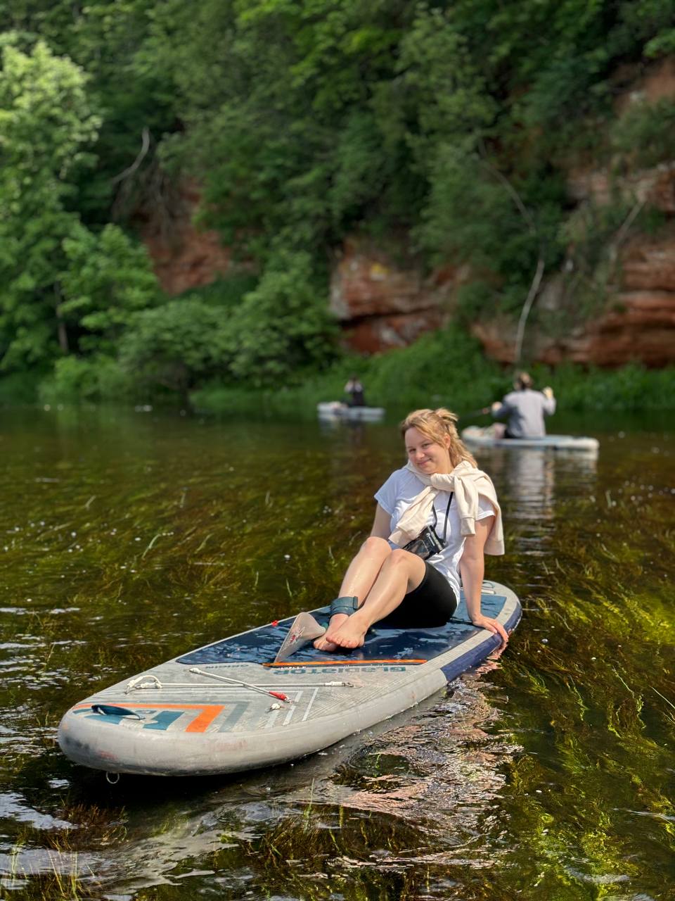 SUP прогулка по реке Оредеж