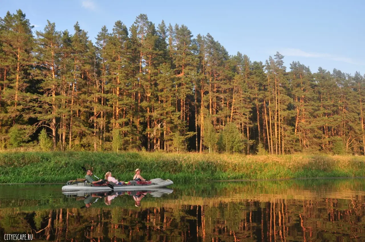 VIP сплав с глемпингом на байдарках по реке Тверца (2/10)
