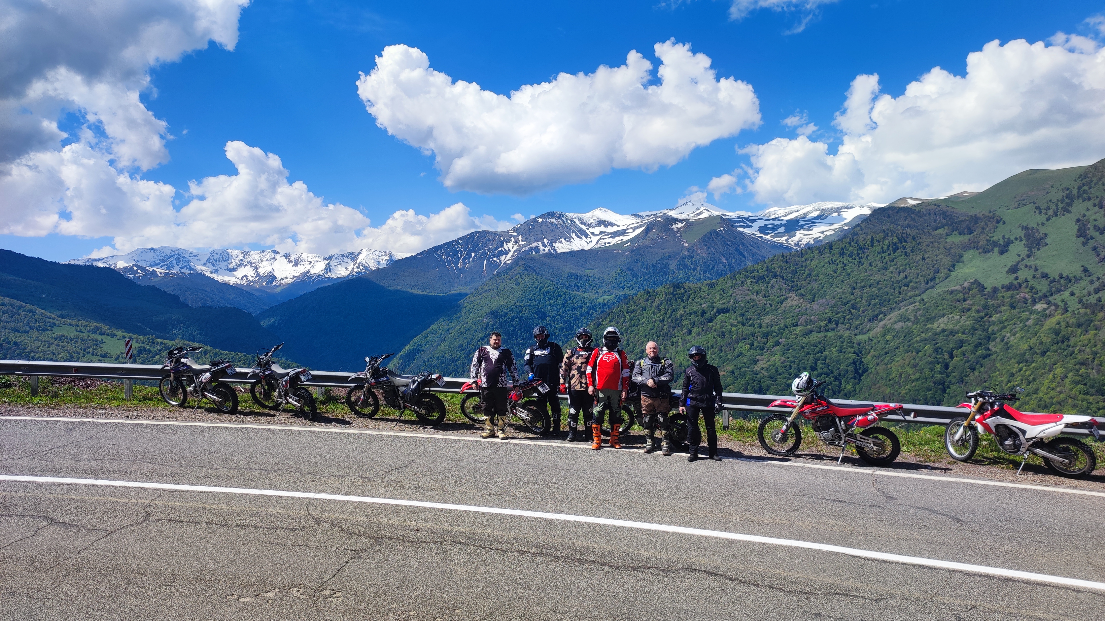 Мототур Путь Скифов: Архыз, Домбай, Эльбрус (6/9)