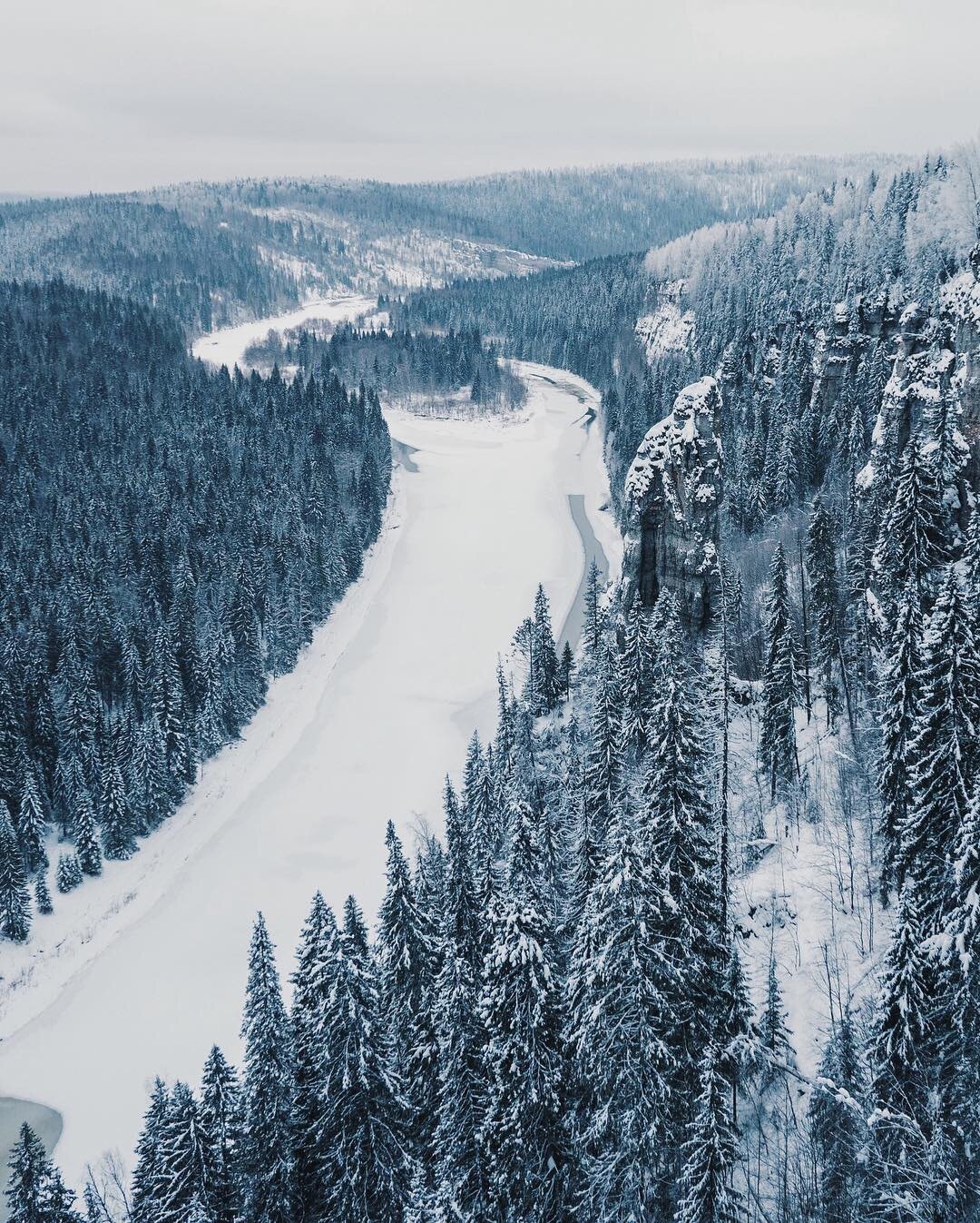 Урал. Путешествие на север Пермского края на снегоходах (6/9)