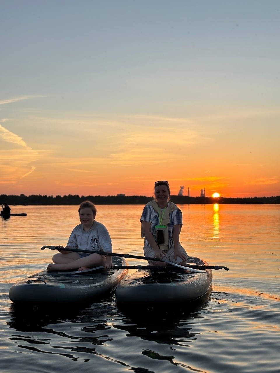 Sup-прогулка на закате у Лахты (Лахтинский разлив) (14/26)