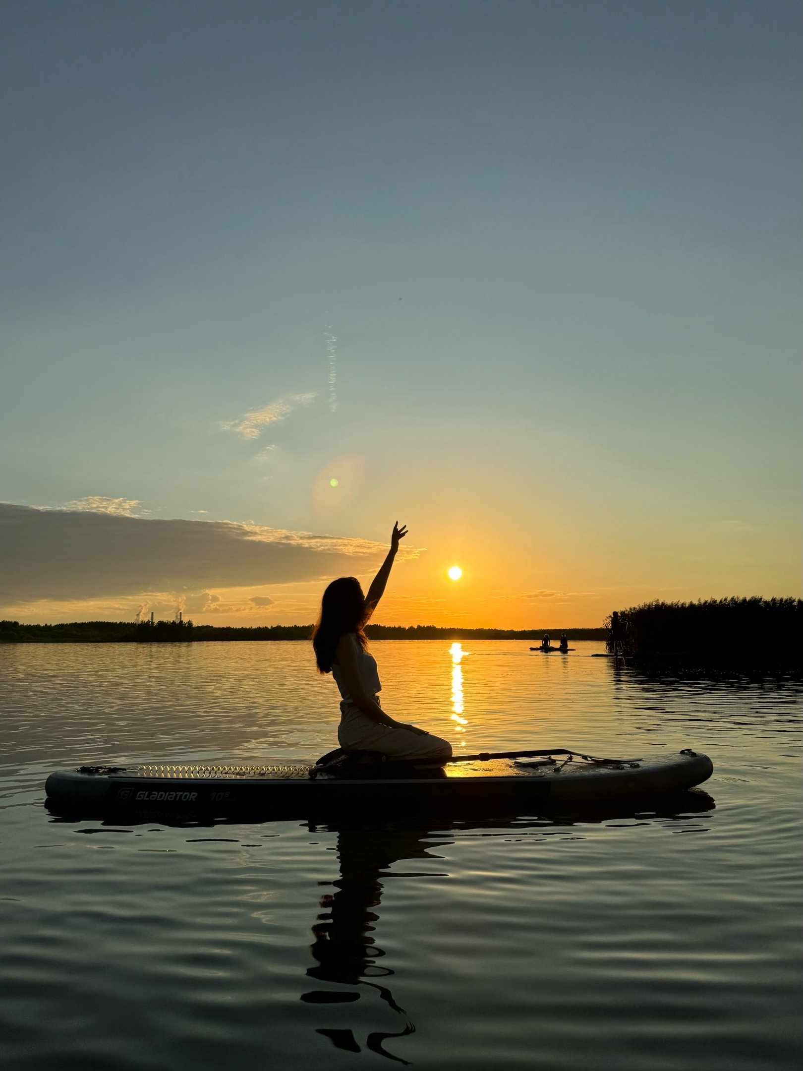 Sup-прогулка на закате у Лахты (Лахтинский разлив) (16/26)