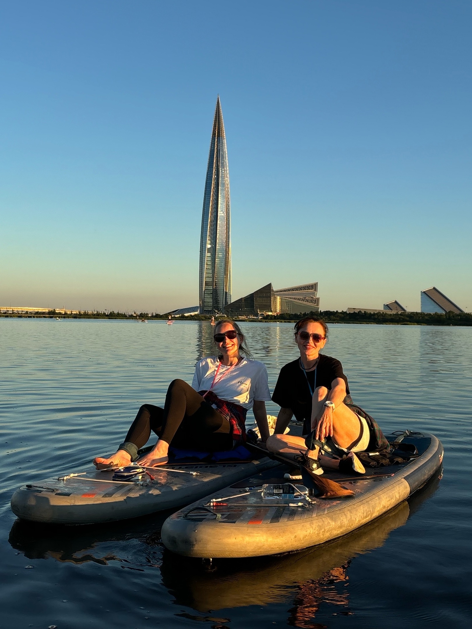 Sup-прогулка на закате у Лахты (Лахтинский разлив) (26/26)