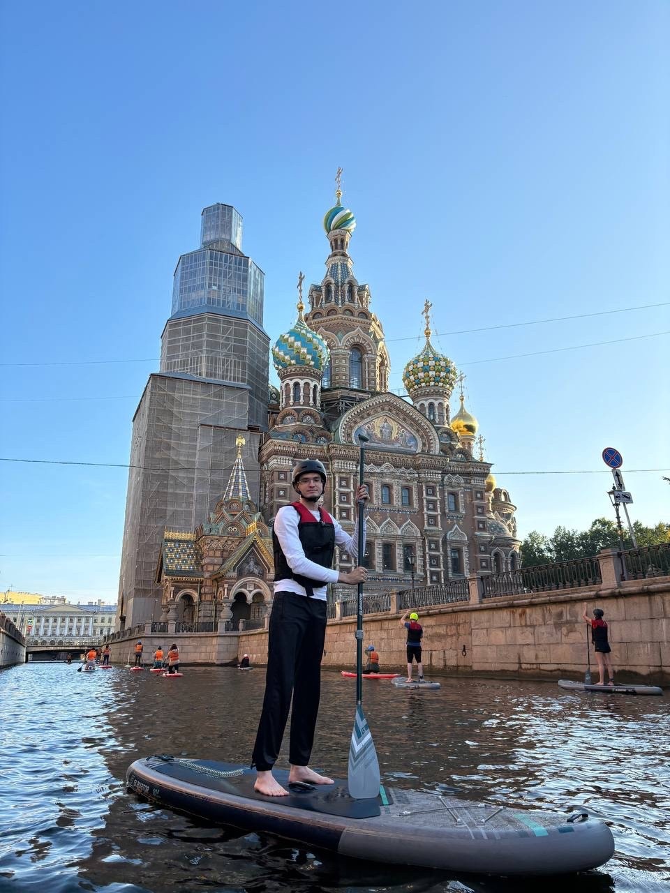 Sup-прогулка по историческому центру Петербурга (Спас на Крови) (9/16)