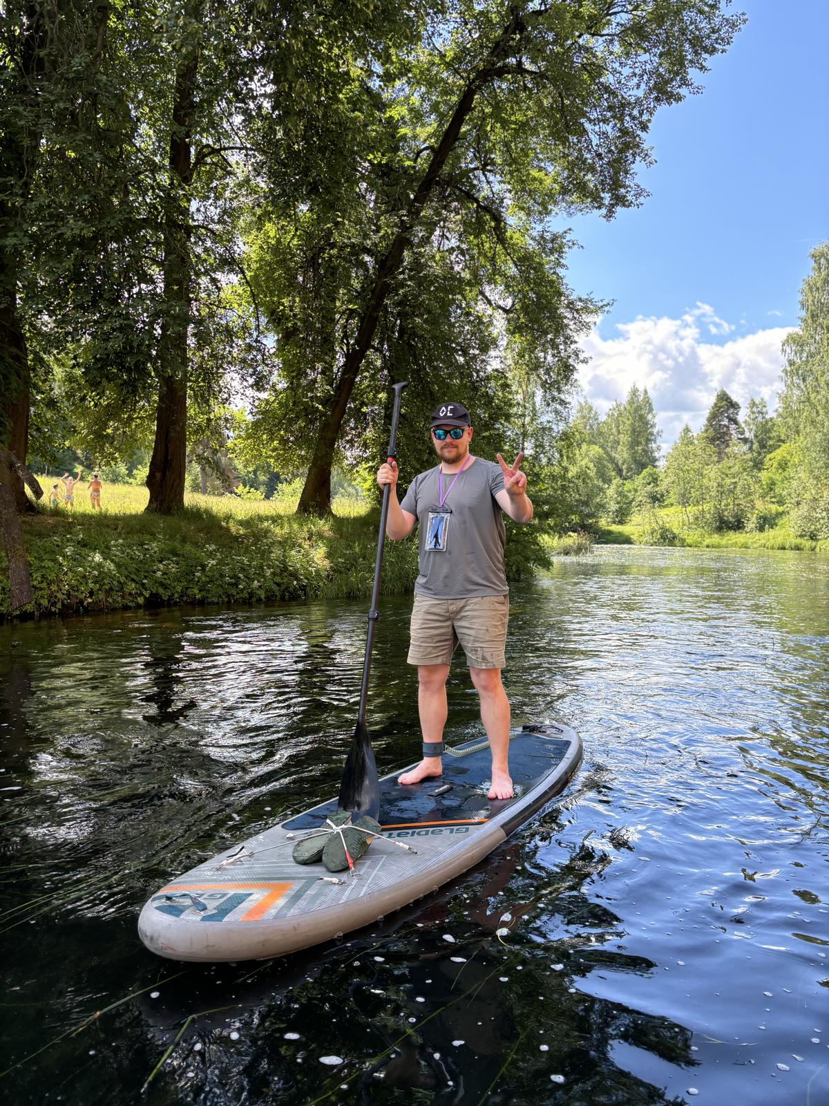 Сап-прогулка по реке Оредеж (12/14)