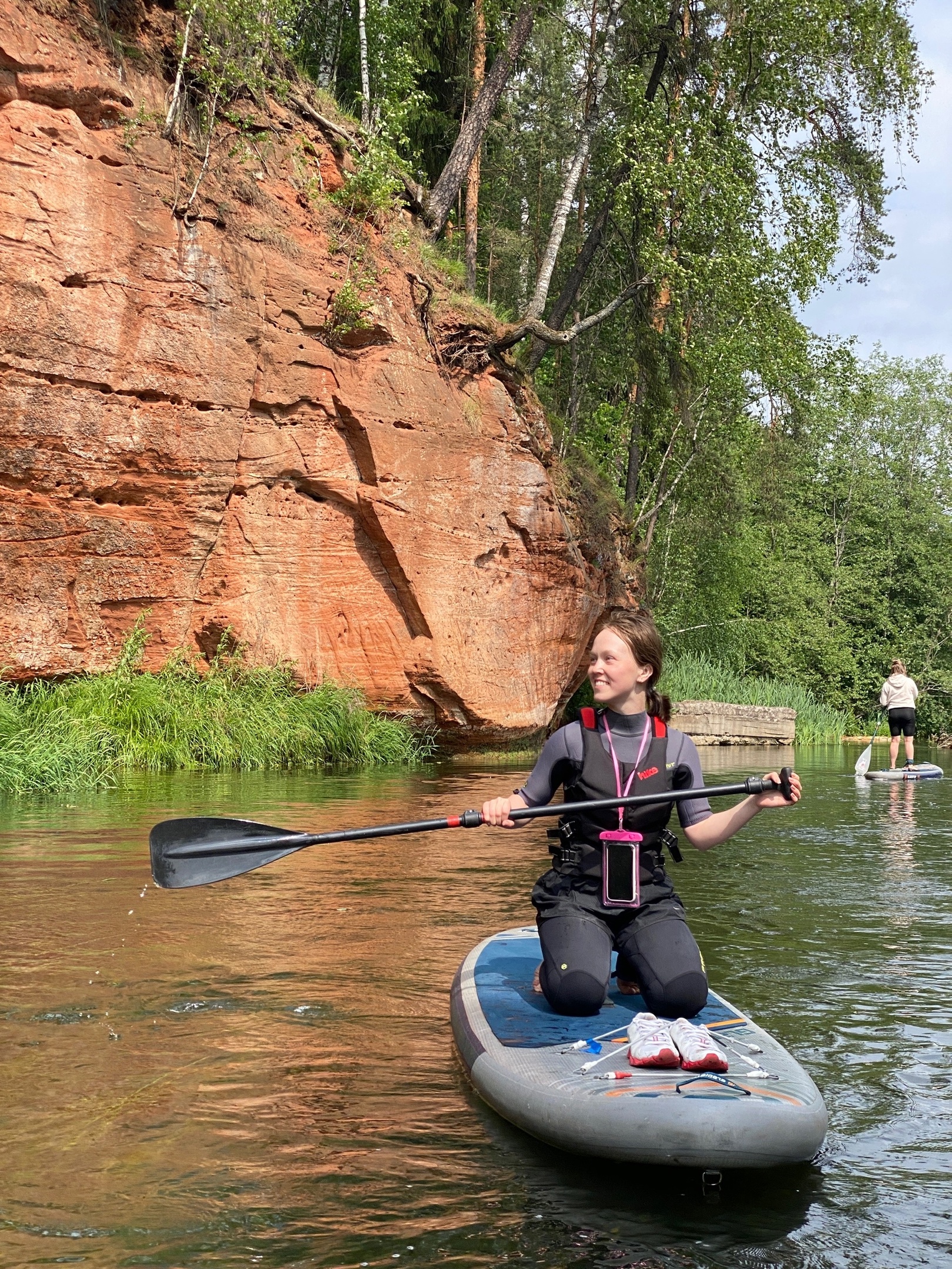 Сап-прогулка по реке Оредеж (8/14)