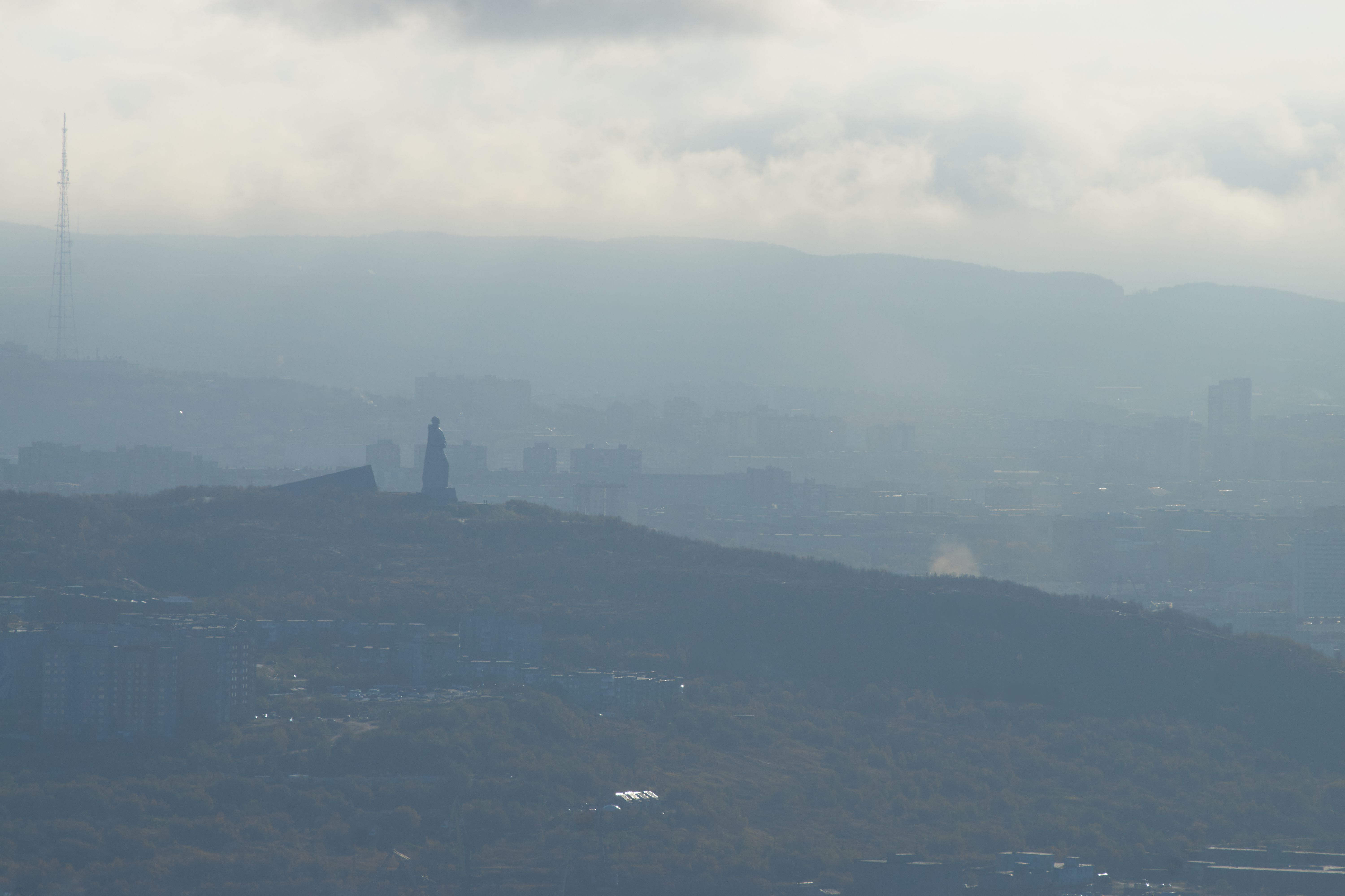 Сопка Мишукова — к лучшим видам на Мурманск (7/10)