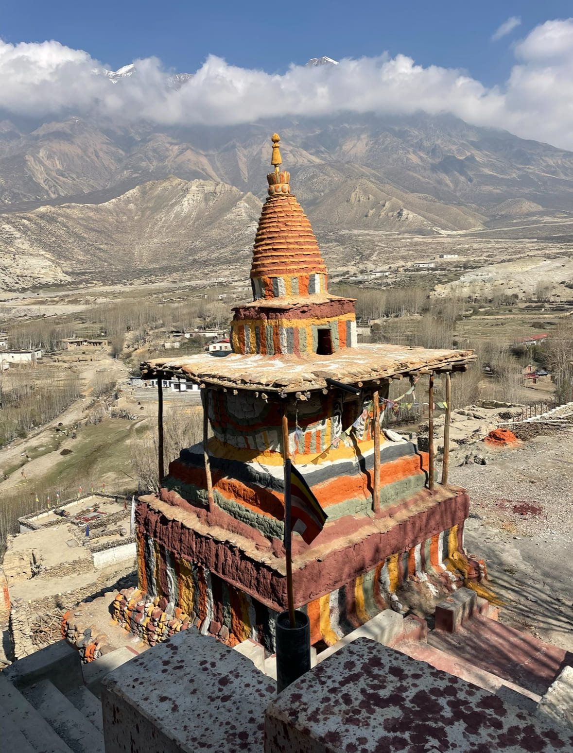 Верхний Мустанг на джипах + Тиджи, древний буддийский фестиваль изгнания злого демона (55/89)