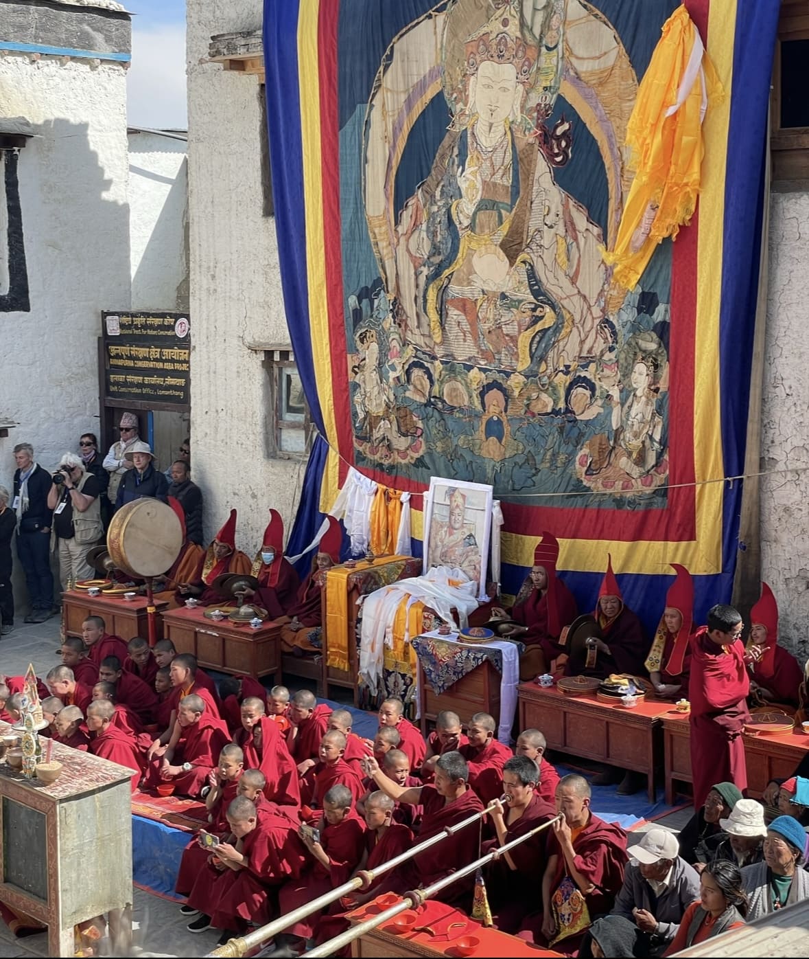 Верхний Мустанг на джипах + Тиджи, древний буддийский фестиваль изгнания злого демона (87/89)