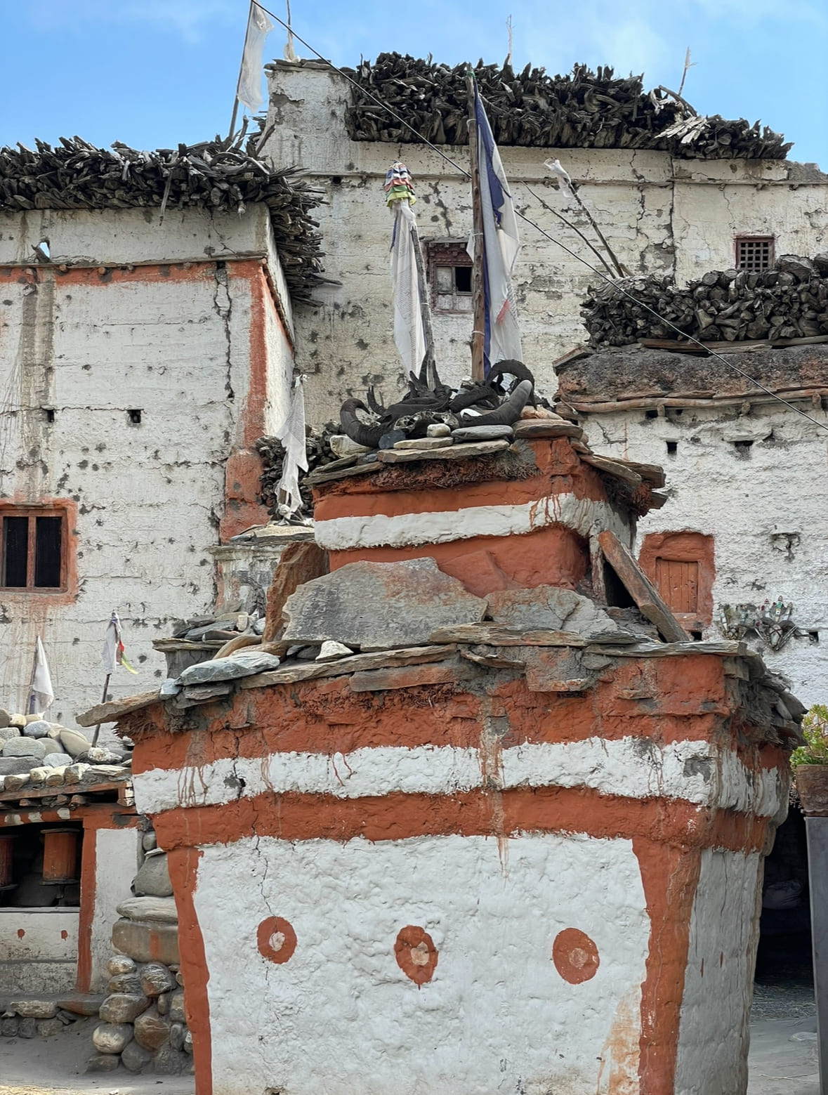 Верхний Мустанг на джипах + Тиджи, древний буддийский фестиваль изгнания злого демона (50/89)