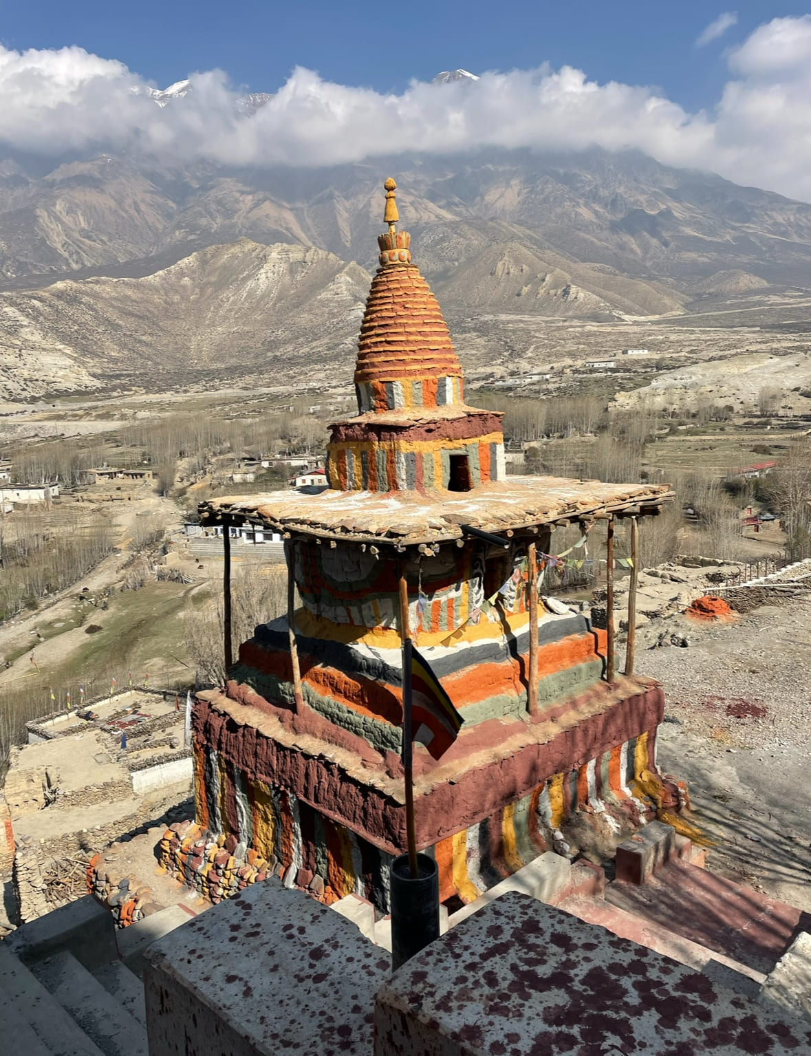 Верхний Мустанг на джипах + Тиджи, древний буддийский фестиваль изгнания злого демона (35/89)