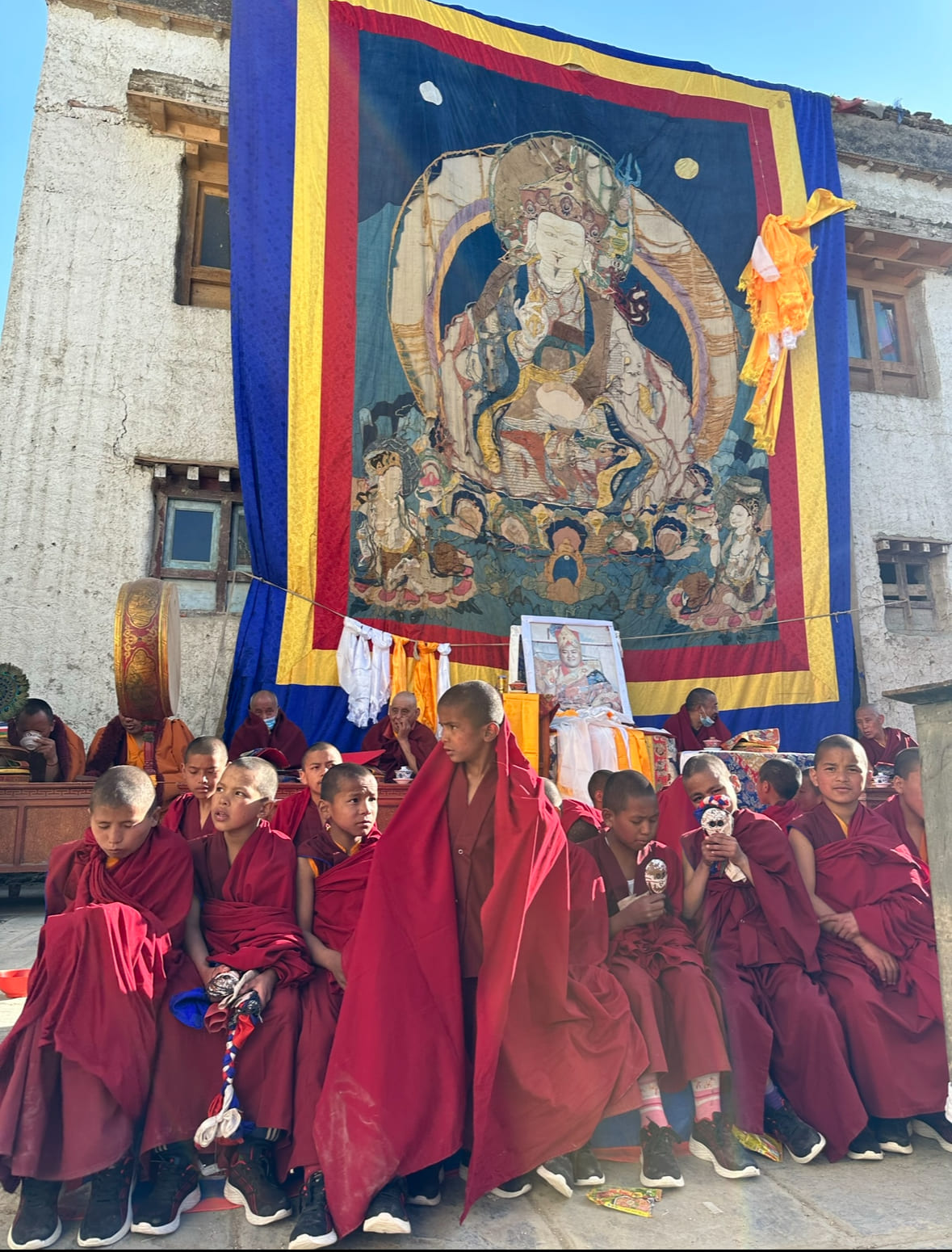 Верхний Мустанг на джипах + Тиджи, древний буддийский фестиваль изгнания злого демона (61/89)