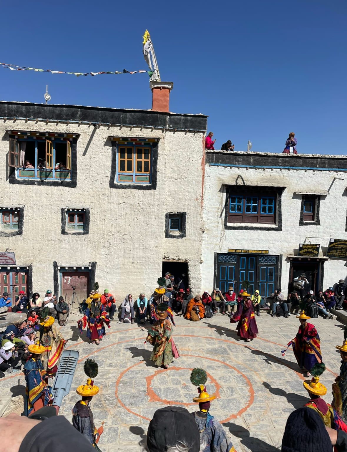 Верхний Мустанг на джипах + Тиджи, древний буддийский фестиваль изгнания злого демона (62/89)