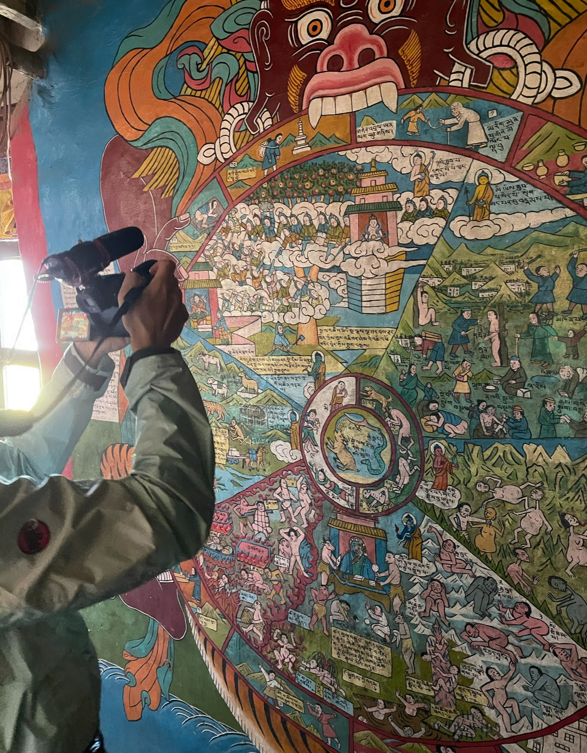 Верхний Мустанг на джипах + Тиджи, древний буддийский фестиваль изгнания злого демона (74/89)