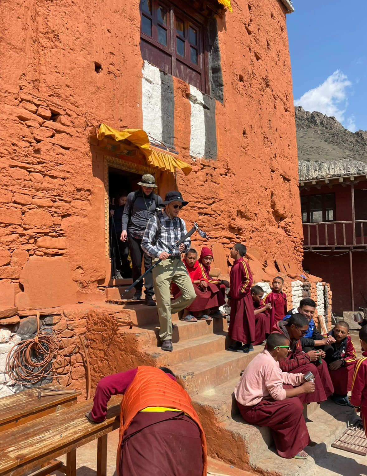 Верхний Мустанг на джипах + Тиджи, древний буддийский фестиваль изгнания злого демона (45/89)