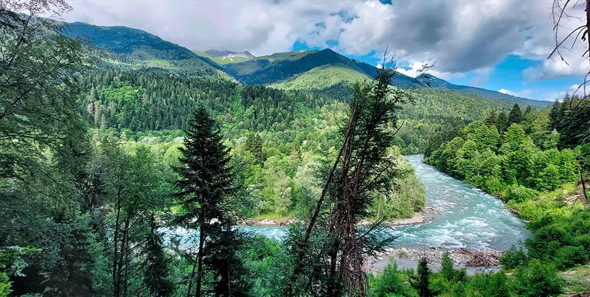 Горный лагерь в Дамхурце (41/69)