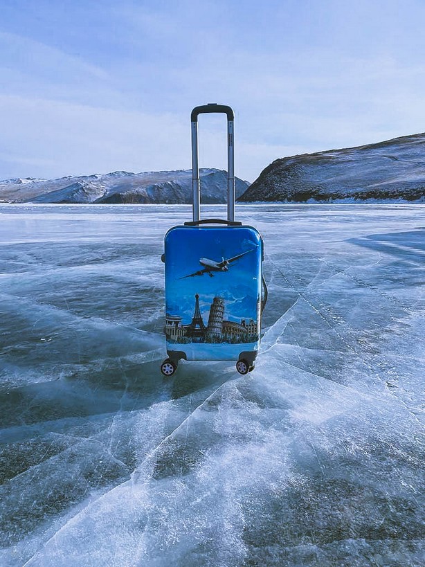 Льды Байкала и величие Саян (9/21)