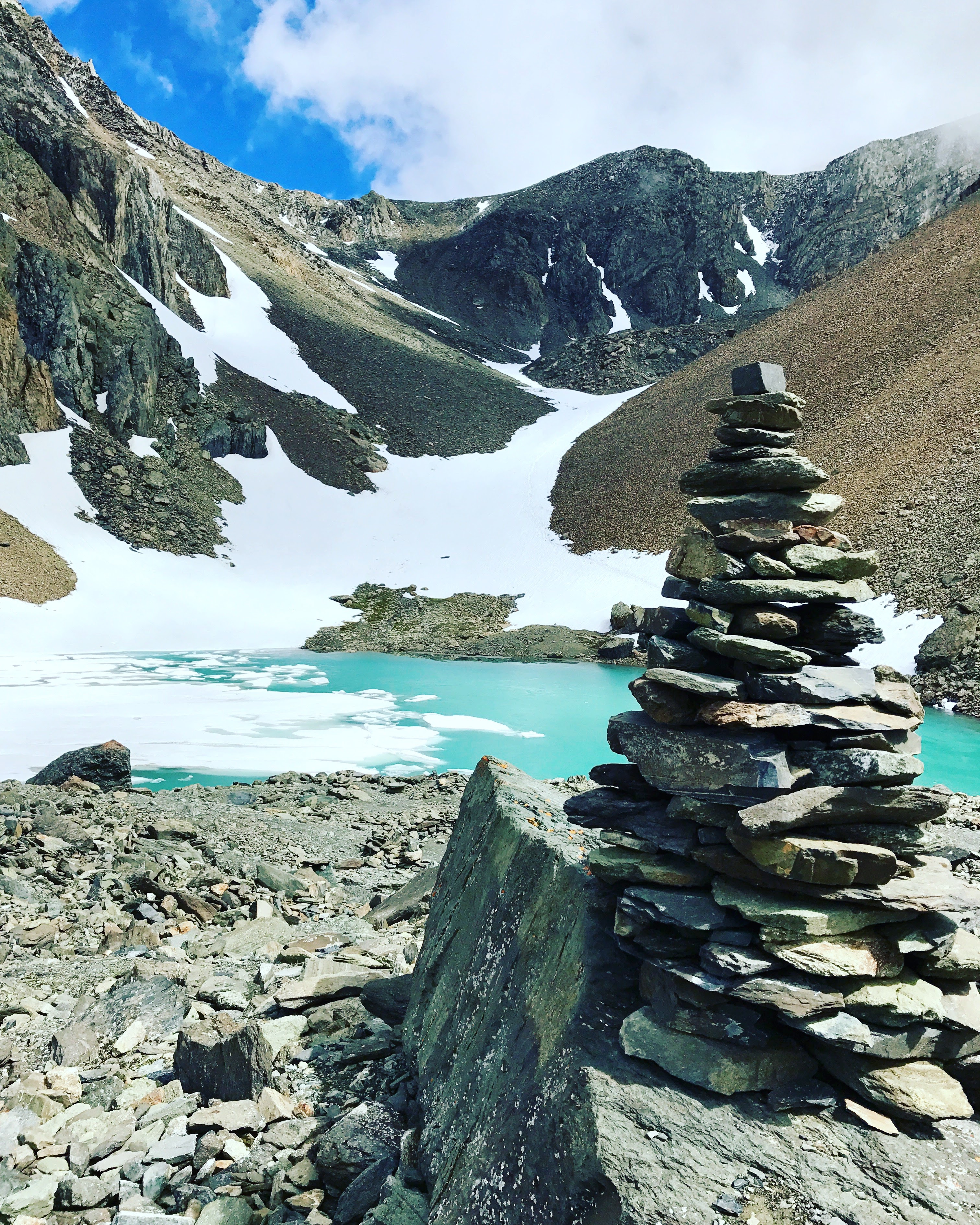 Алтай. Восхождение на вершину Актру 4044 м (3/27)