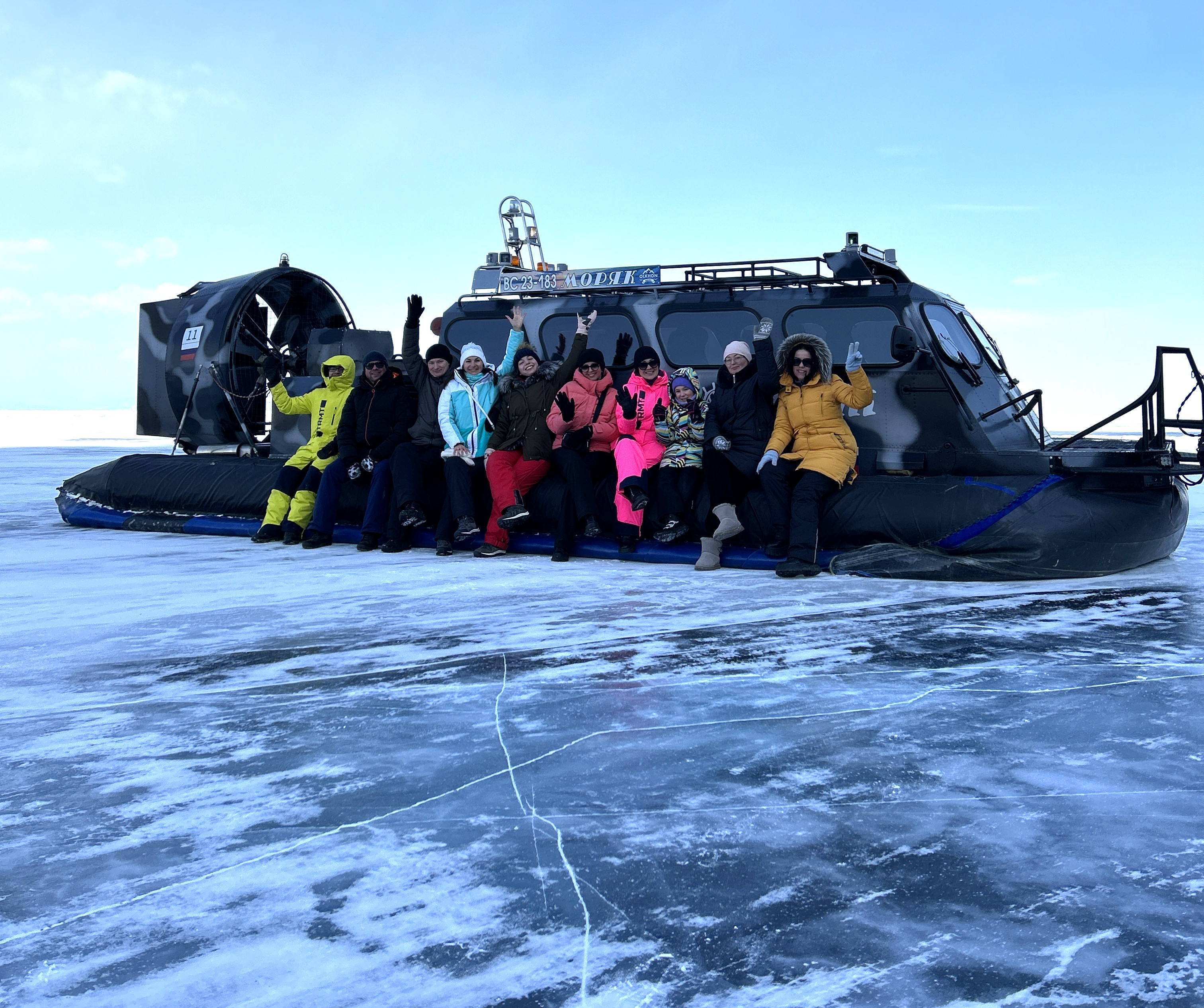 Ледяное царство - север Ольхона