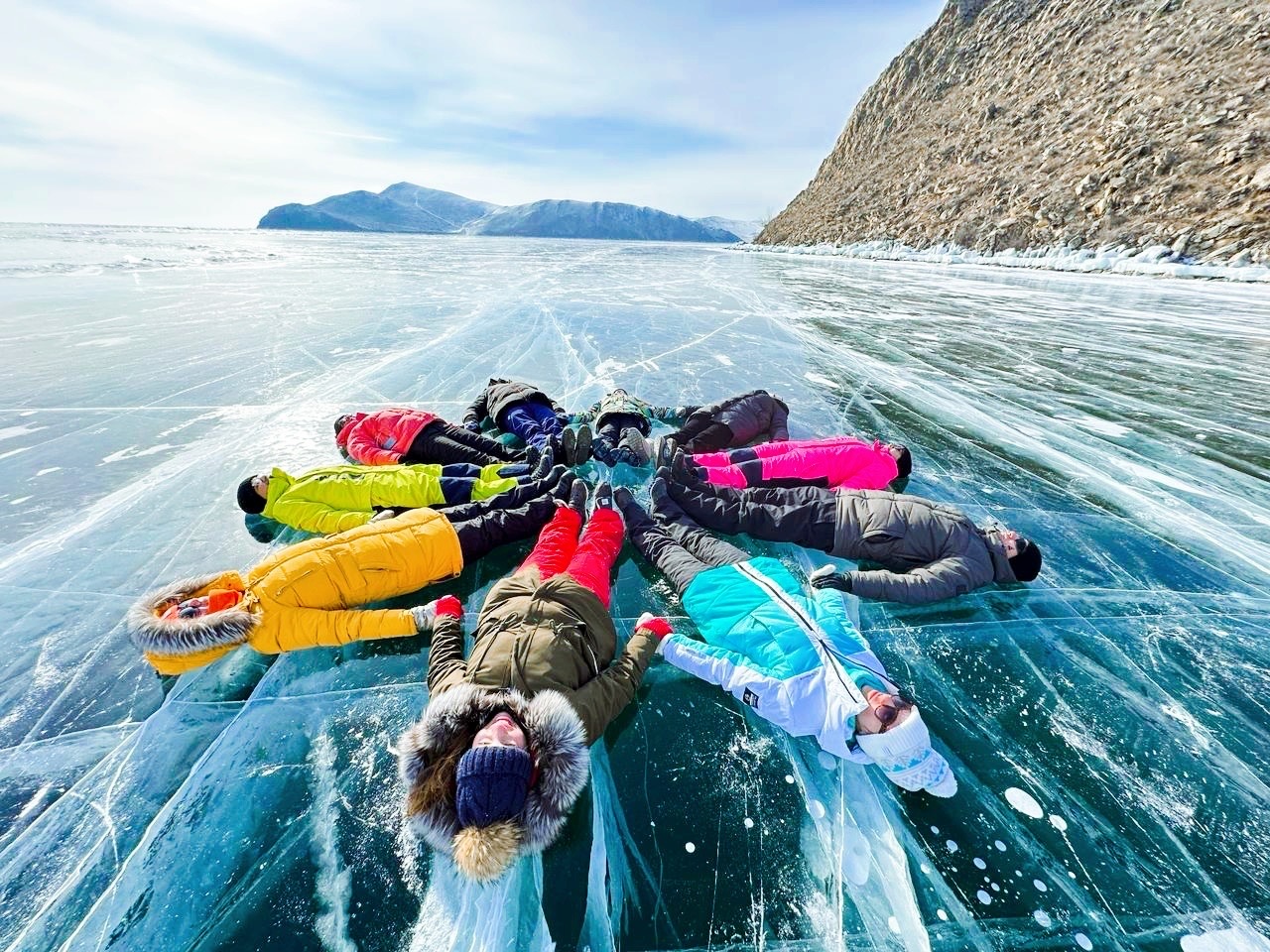 Ледяное царство - север Ольхона