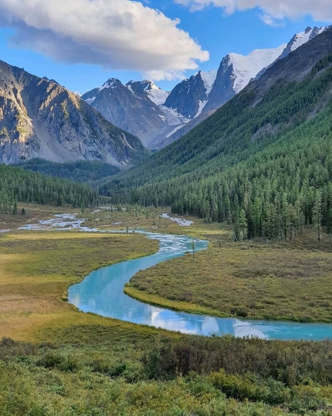 Шавлинское зазеркалье, пеший поход с вьючными лошадьми. (42/76)