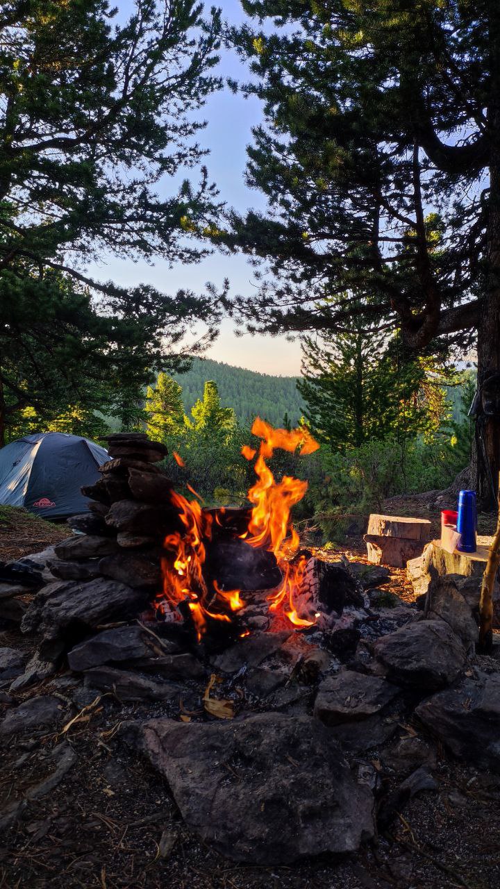 Шавлинское зазеркалье, пеший поход с вьючными лошадьми. (34/76)