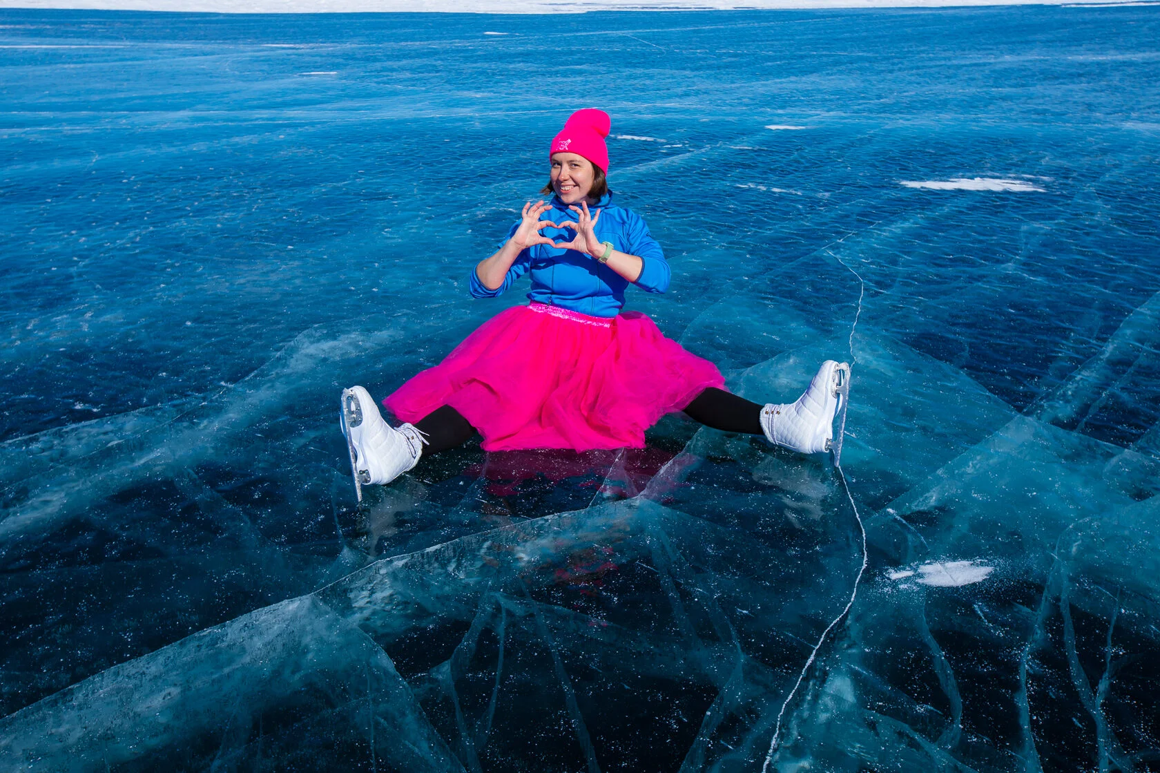 Зимний Байкал, волшебный лед Ольхона, активный тур (20/28)