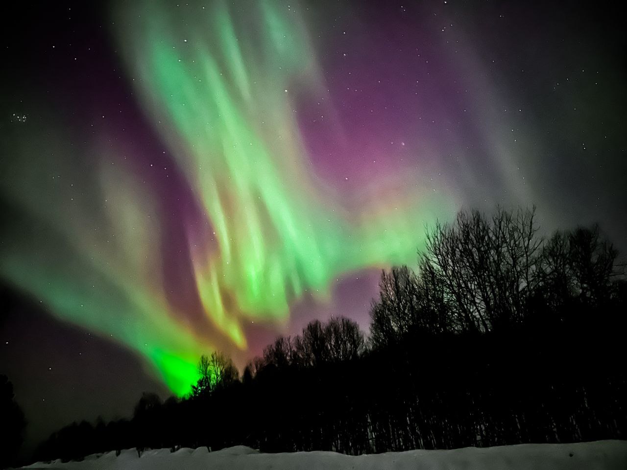 Небесный танец Авроры : охота на северное сияние (19/28)