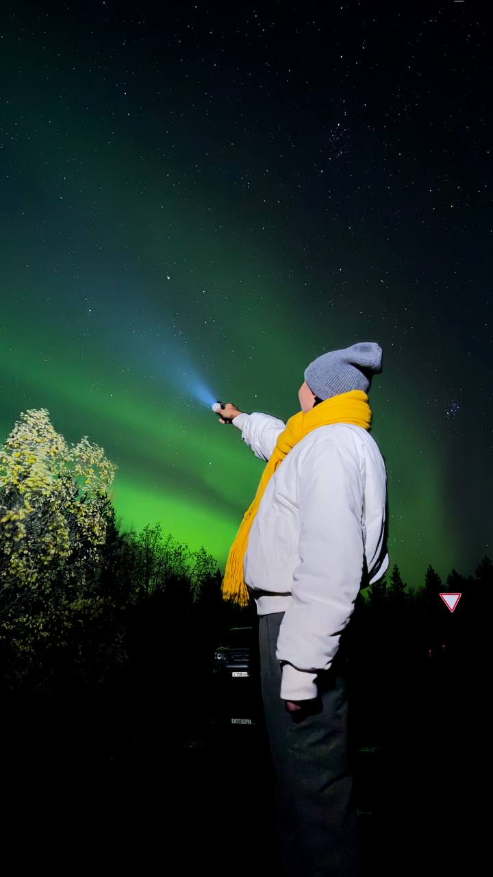 Небесный танец Авроры : охота на северное сияние (4/28)