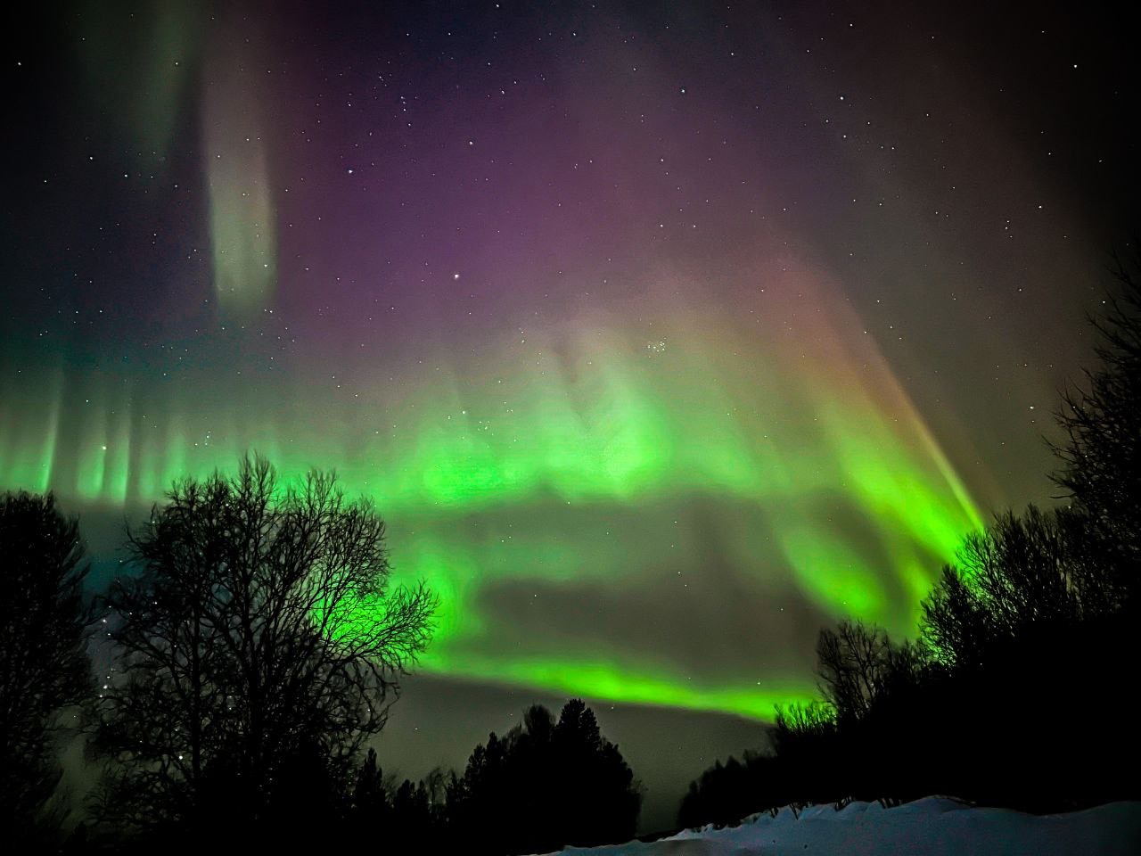 Небесный танец Авроры : охота на северное сияние (20/28)