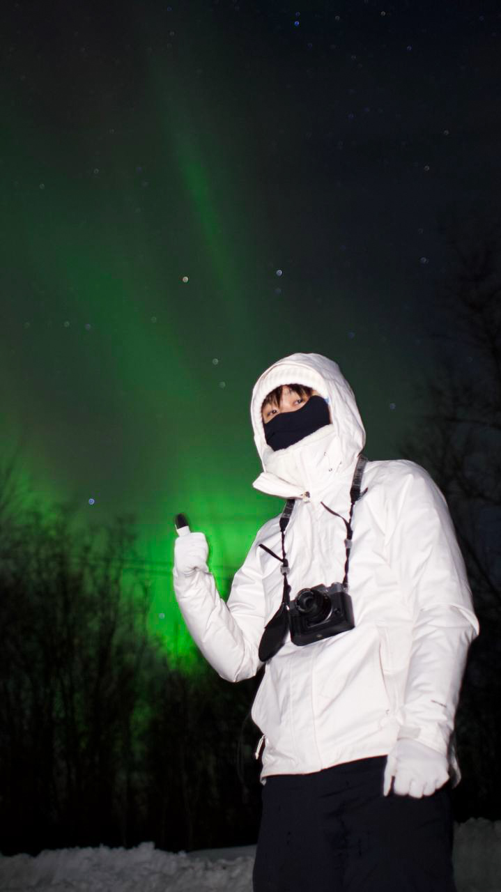 Небесный танец Авроры : охота на северное сияние (7/28)