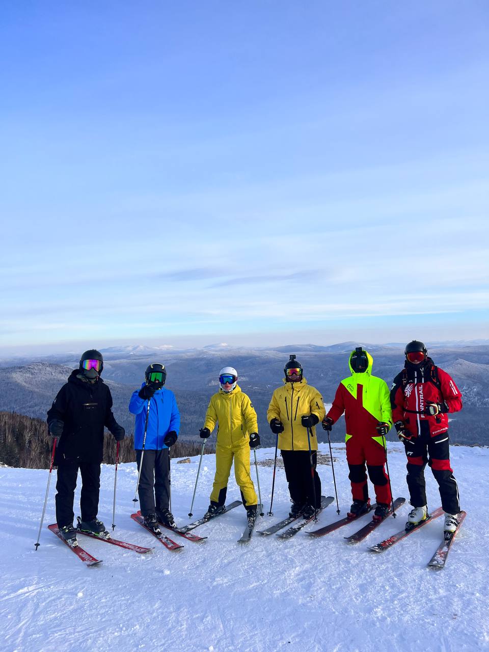 Тиндер тур в Шерегеш: в пещеры на снегоходах, фрирайд, парапланы (79/100)