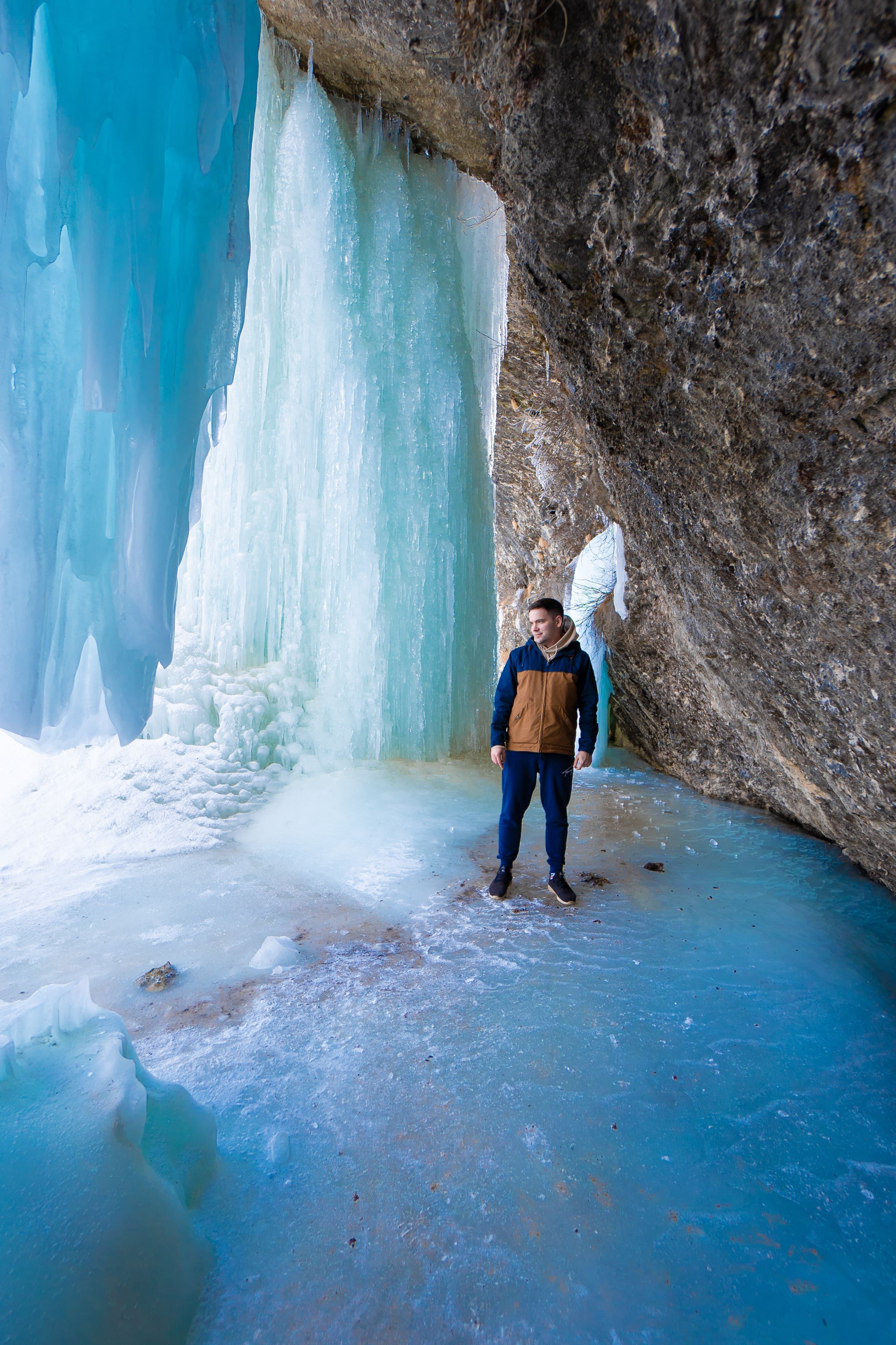 Зимнее царство Дагестана и катание на коньках на озере Мочох (8/10)