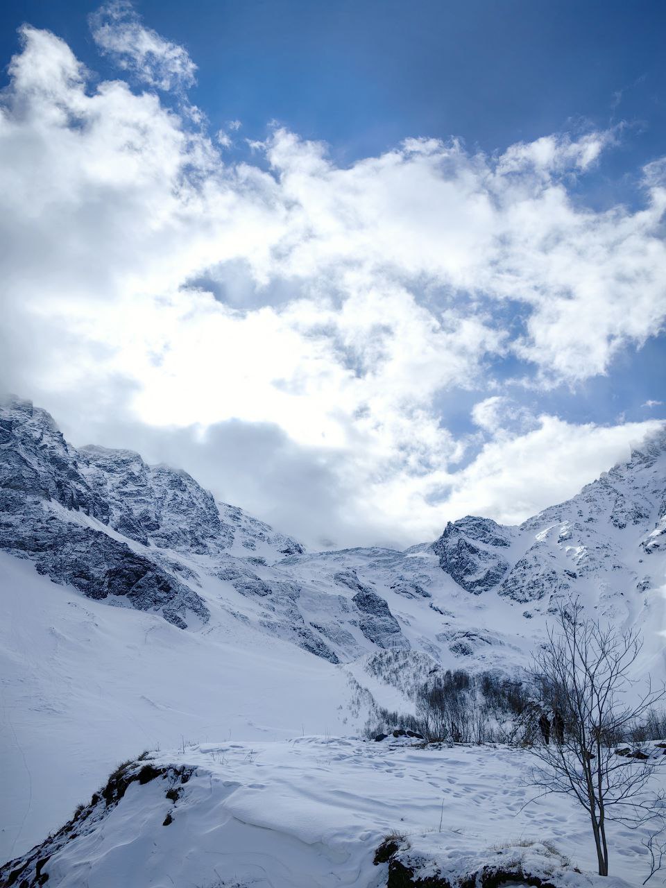 Осетинский Байкал-Зарамагское водохранилище.Зимний авторский тур в Осетию. (11/15)