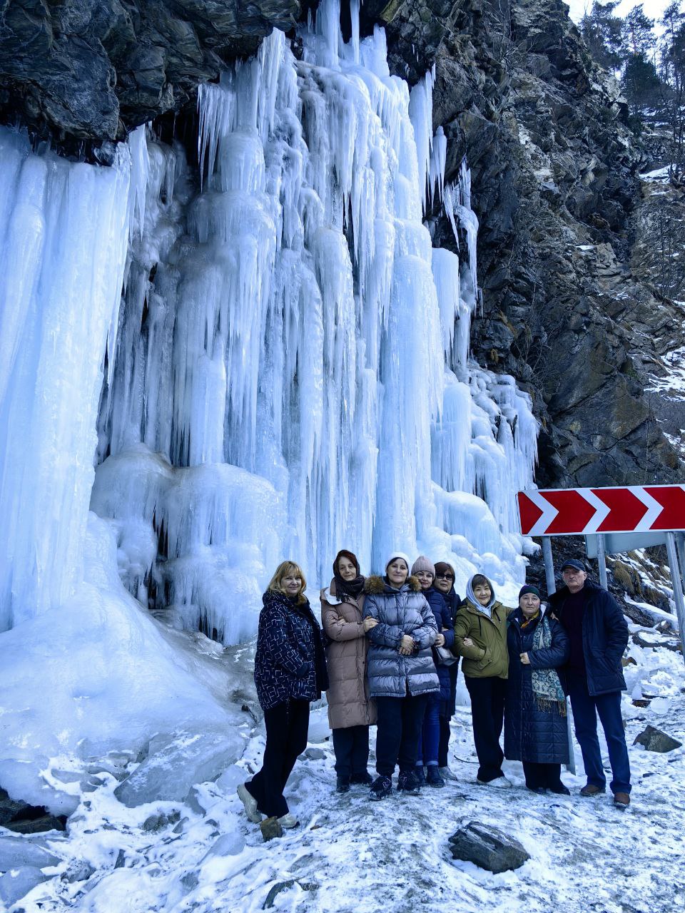 Осетинский Байкал-Зарамагское водохранилище.Зимний авторский тур в Осетию. (2/15)