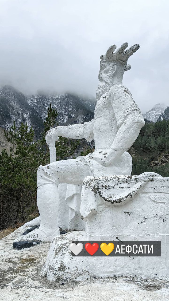 Осетинский Байкал-Зарамагское водохранилище.Зимний авторский тур в Осетию. (8/15)