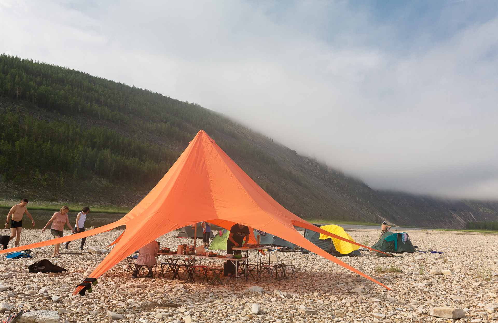 Сплав и рыбалка на реке Амга. (6/32)