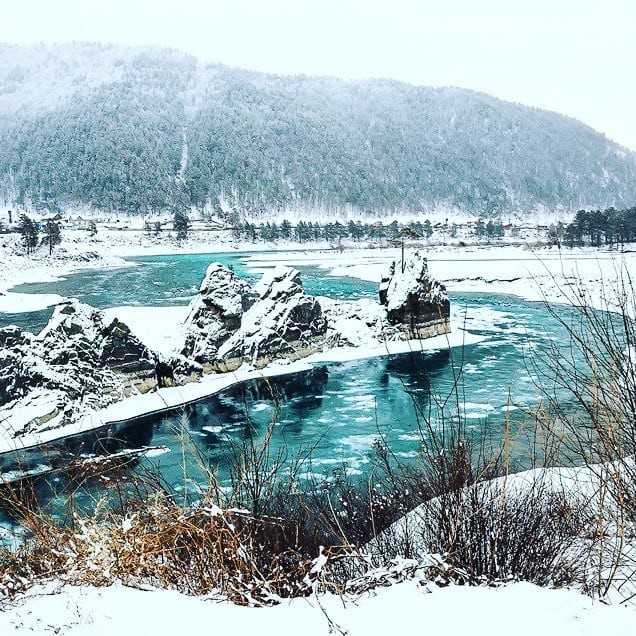 Дивный, сказочный Алтай (зима)