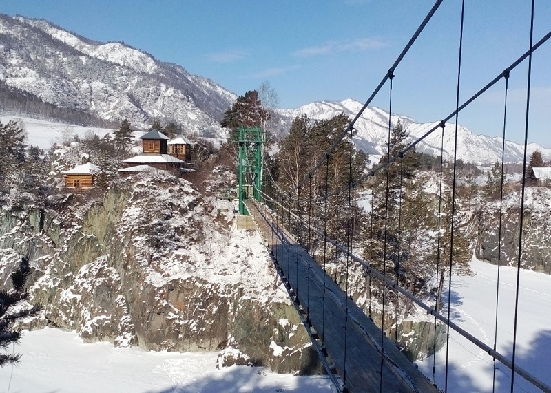 Дивный, сказочный Алтай (зима)