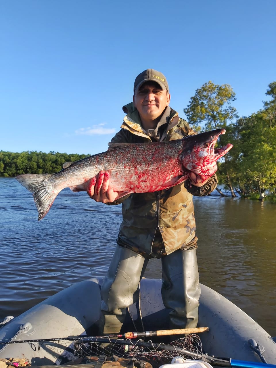 Камчатка!Рыбалка на Чавычу! (12/30)