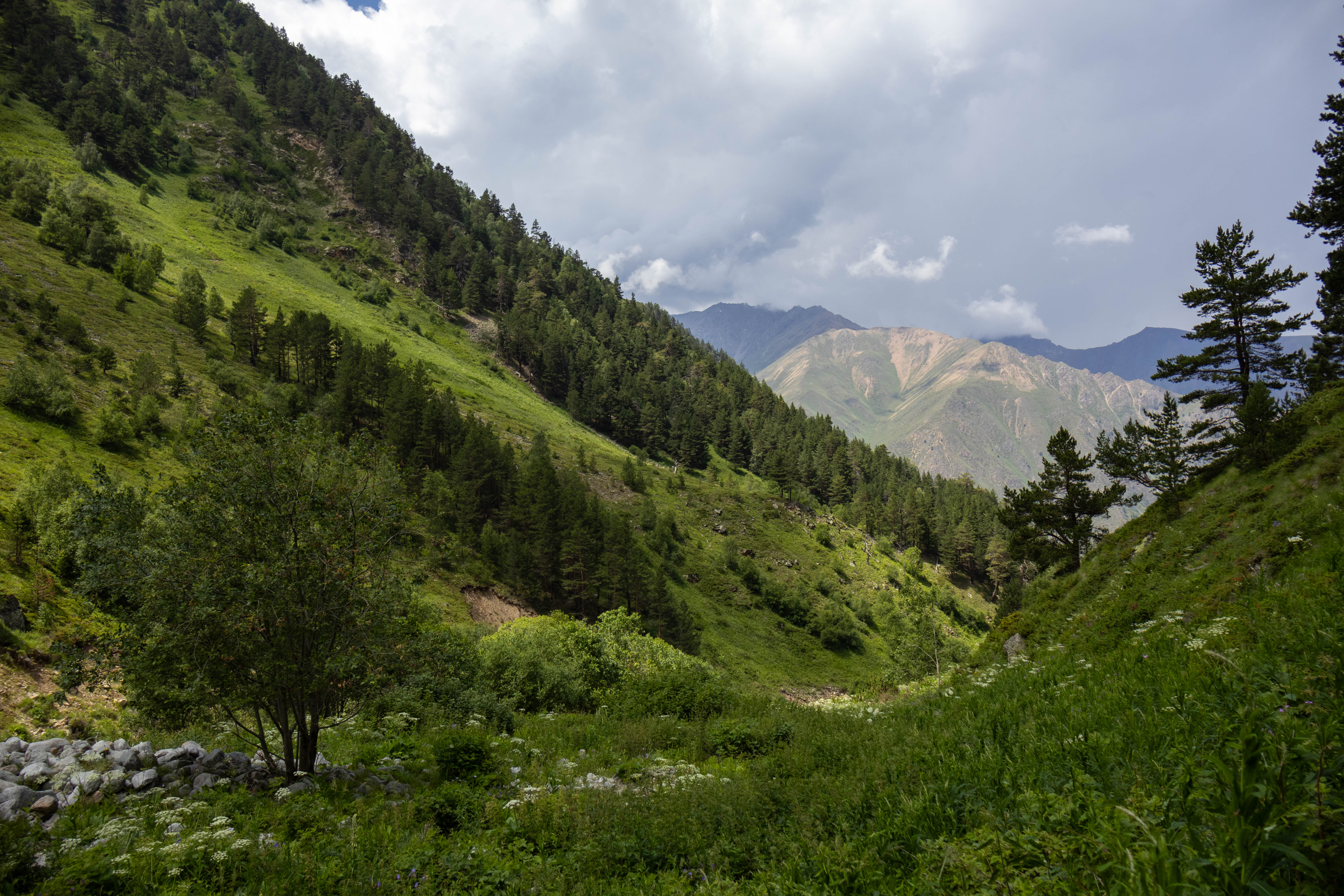 Приэльбрусье - царство горных панорам (17/37)