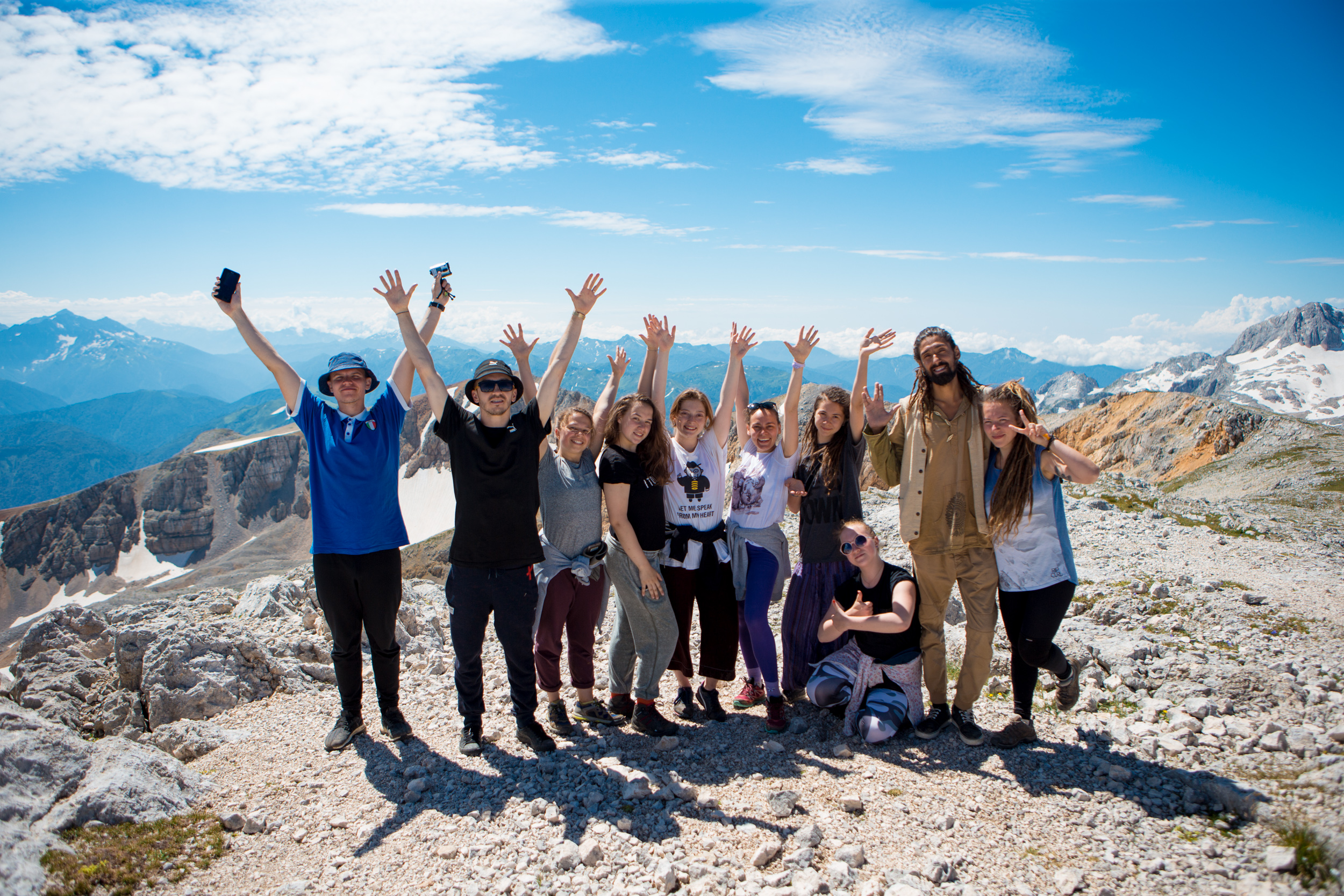 Восхождение на г. Оштен