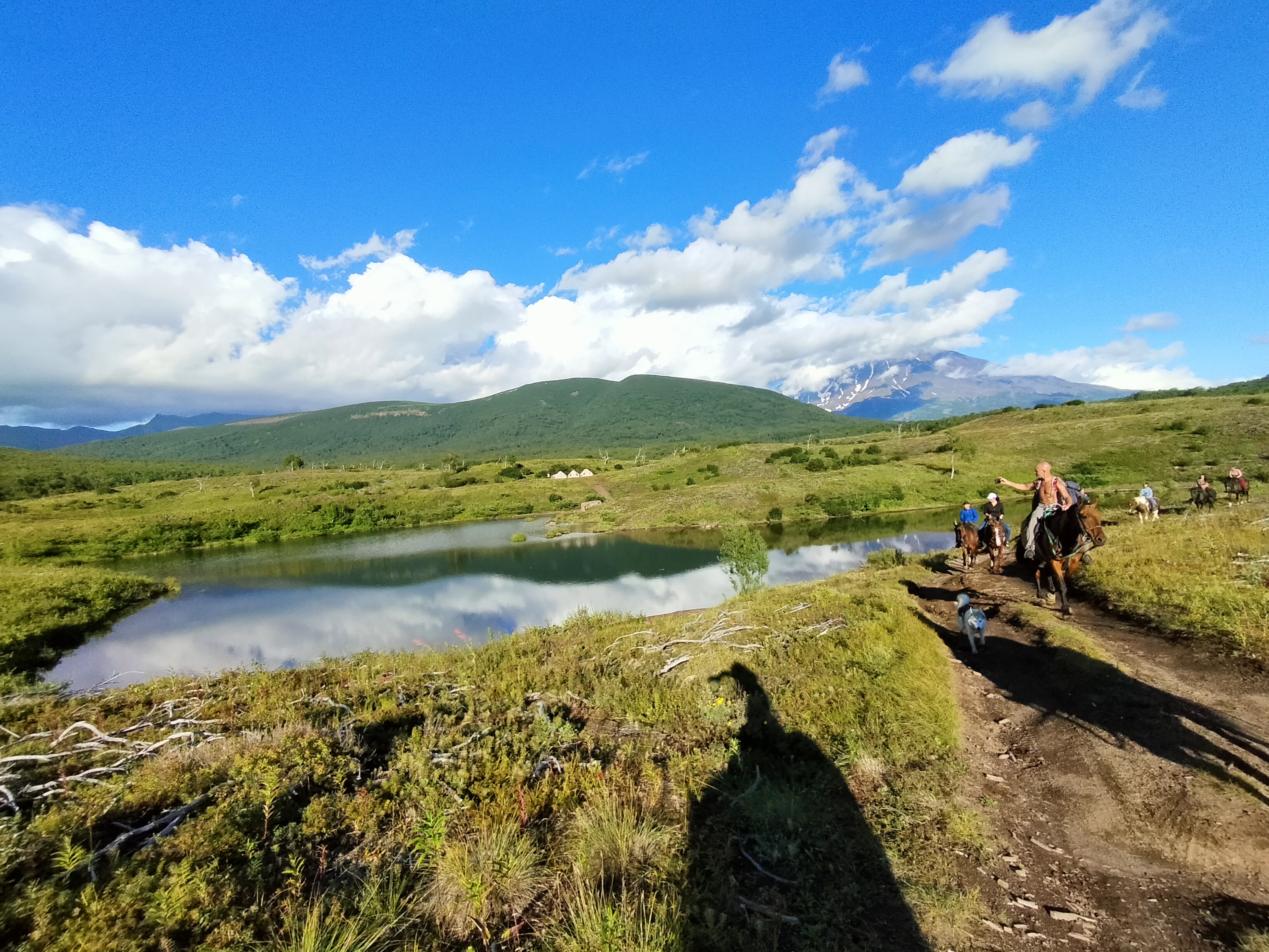 Конный тур к реке Дремучая: Следы последнего извержения Корякского вулкана (8/17)
