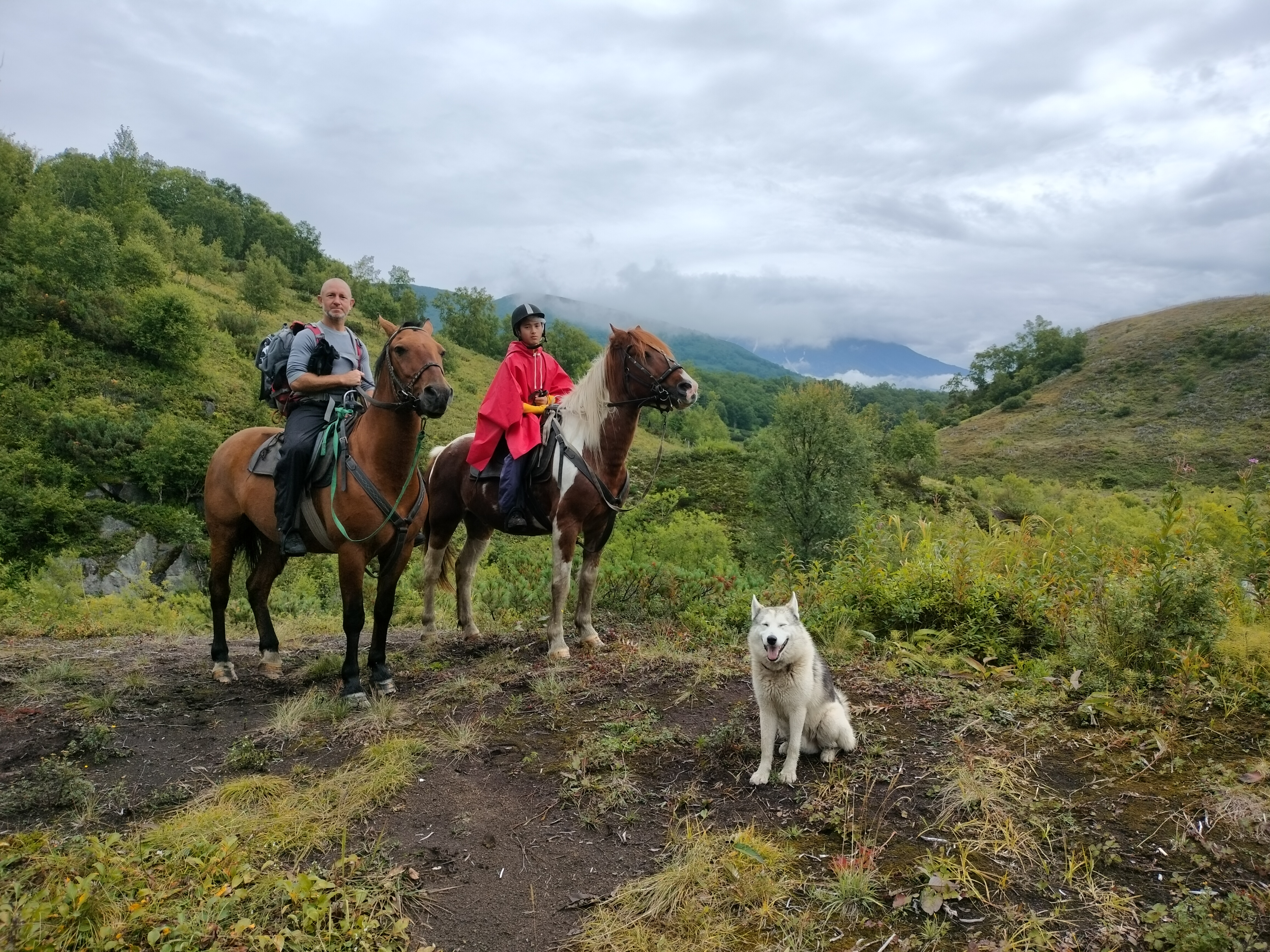 Конный тур к реке Дремучая: Следы последнего извержения Корякского вулкана (13/17)