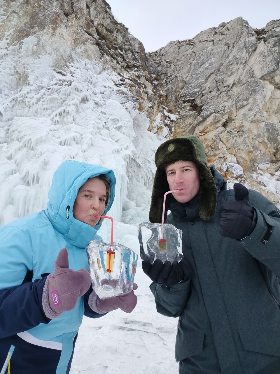 Ледяной Байкал и Бурятия