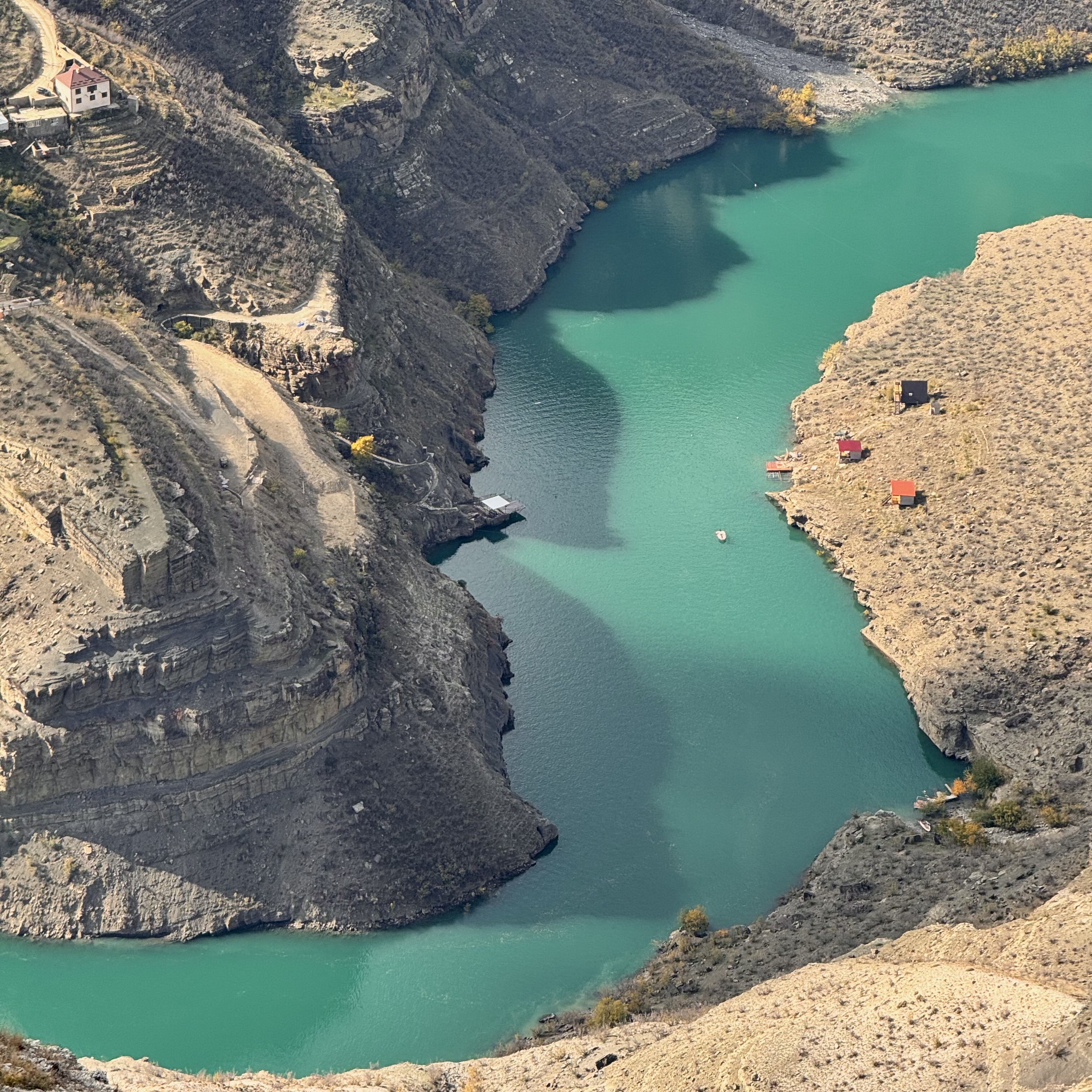 Сулакский каньон и бархан Сары кум из Каспийска