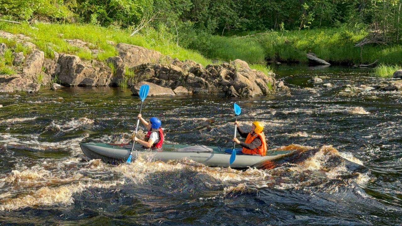 Сплав по реке Шуя на байдарках