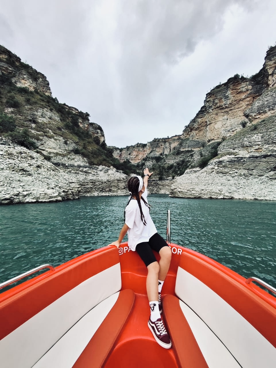 Сулакский каньон и бархан Сары кум из Каспийска (7/23)