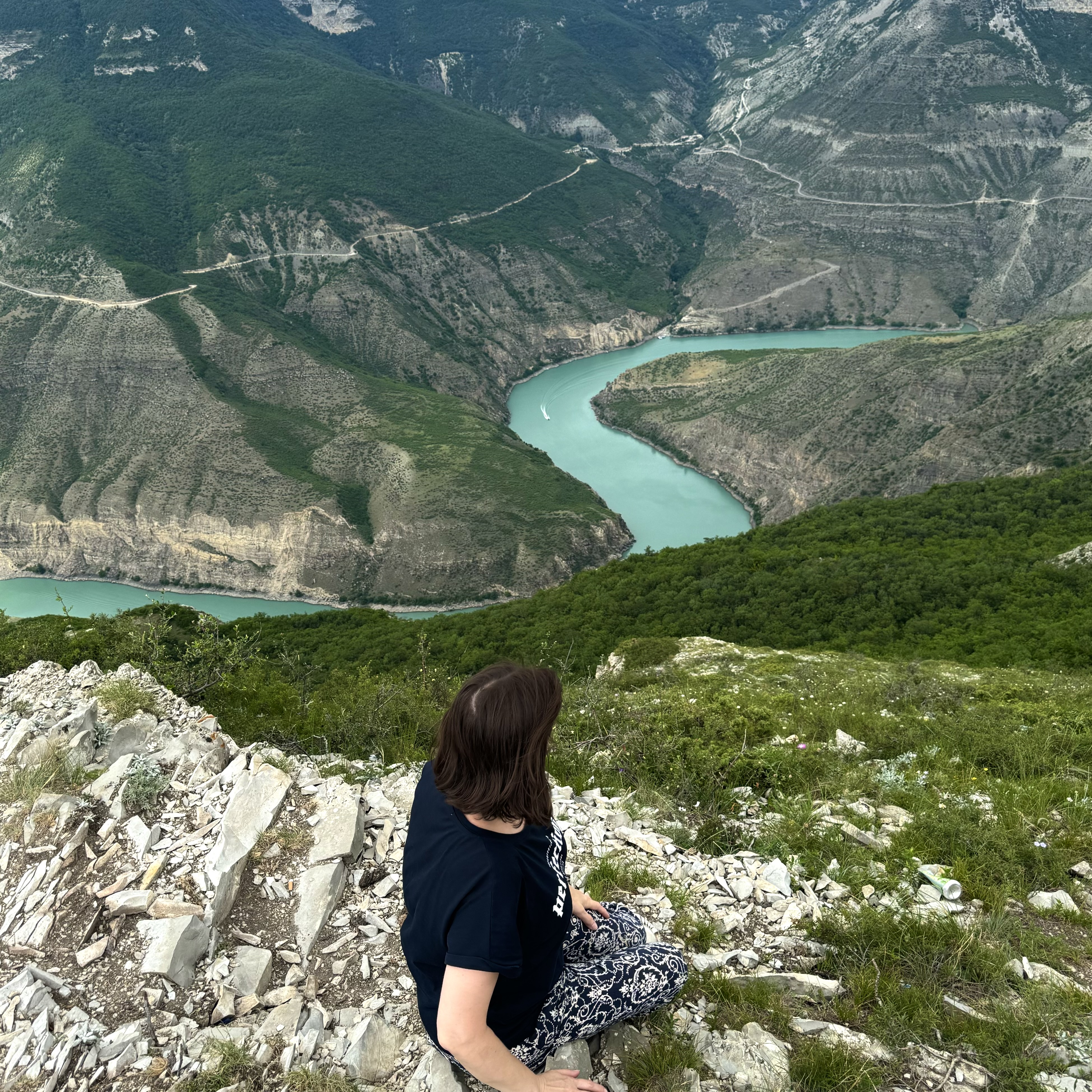 Сулакский каньон и бархан Сары кум из Каспийска (10/23)
